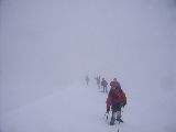 March on the glacier in the fog (2004 document)