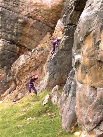 Home sandstone: a technical slab at the Rocks