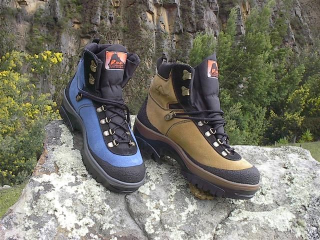Mountain boots from the site's shop